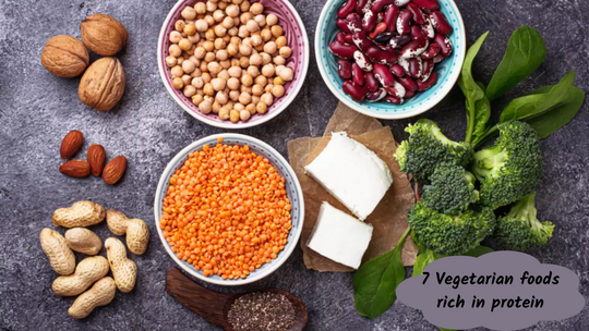 7 Vegetarian foods rich in protein
