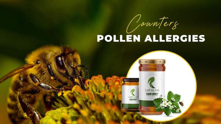 Raw Honey: Counters Pollen Allergies