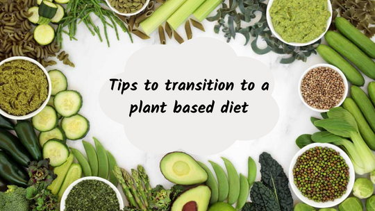 Tips to transition to a plant based diet