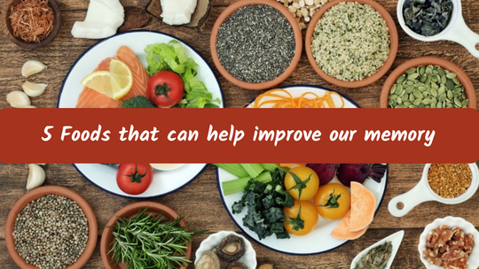 5 Foods that can help improve our memory