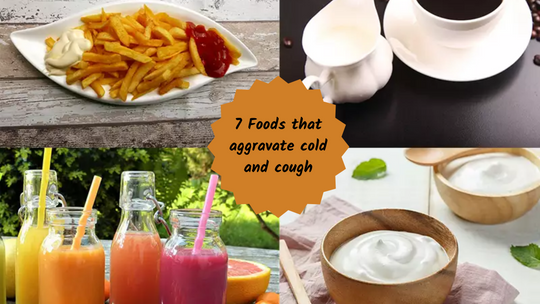 7 Foods that aggravate cold and cough