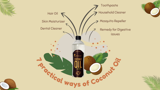 7 practical ways of using Coconut oil