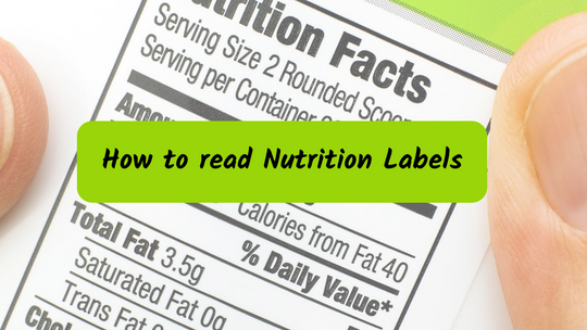 How to read Nutrition Labels on Food packets